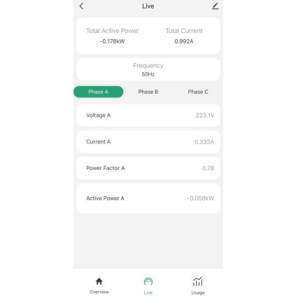 Immax NEO 07581L -Inteligentny trójfazowy licznik zuzycia energii elektrycznej Wi-Fi Tuya