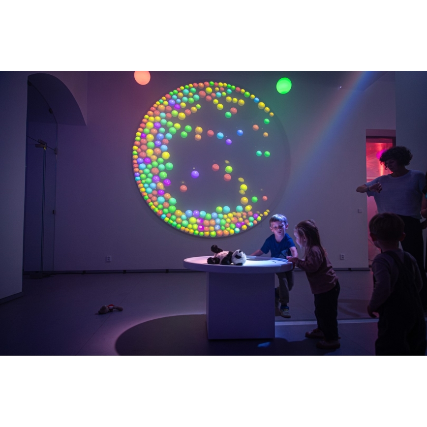 Immax NEO 07712L - LED RGB+CCT Żarówka ściemnialna NEO LITE Smart E27/9W/230V Wi-Fi Tuya 2200 - 6500K