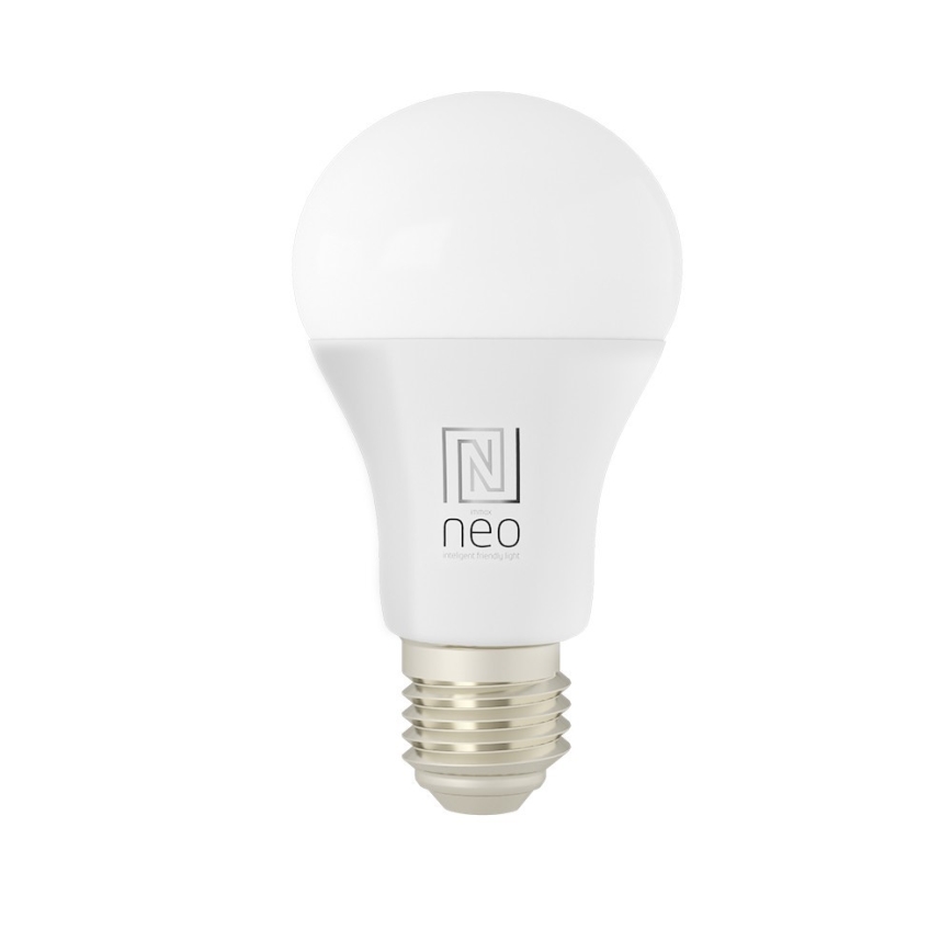 Immax NEO 07712L - LED RGB+CCT Żarówka ściemnialna NEO LITE Smart E27/9W/230V Wi-Fi Tuya 2200 - 6500K