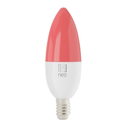 Immax NEO 07716L - LED RGB+CCT Żarówka ściemnialna E14/5,5W/230V 2700K Wi-Fi Tuya