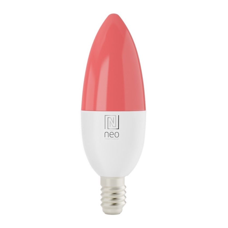 Immax NEO 07716L - LED RGB+CCT Żarówka ściemnialna E14/5,5W/230V 2700K Wi-Fi Tuya