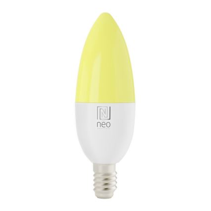 Immax NEO 07716L - LED RGB+CCT Żarówka ściemnialna E14/5,5W/230V 2700K Wi-Fi Tuya