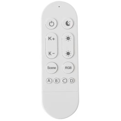 Immax NEO 07724CDO - Zestaw 3x ściemnianych żarówek LED RGB+CCT GU10/4,8W/230V 2700-6500K Wi-Fi Tuya + pilot zdalnego sterowania