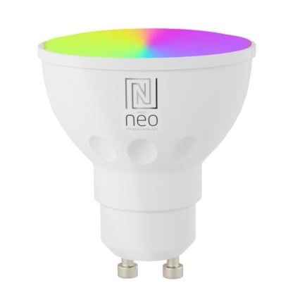 Immax NEO 07724CDO - ZESTAW 3x LED RGB+CCT Żarówka ściemnialna GU10/6W/230V 2700-6500K Wi-Fi Tuya + pilot zdalnego sterowania