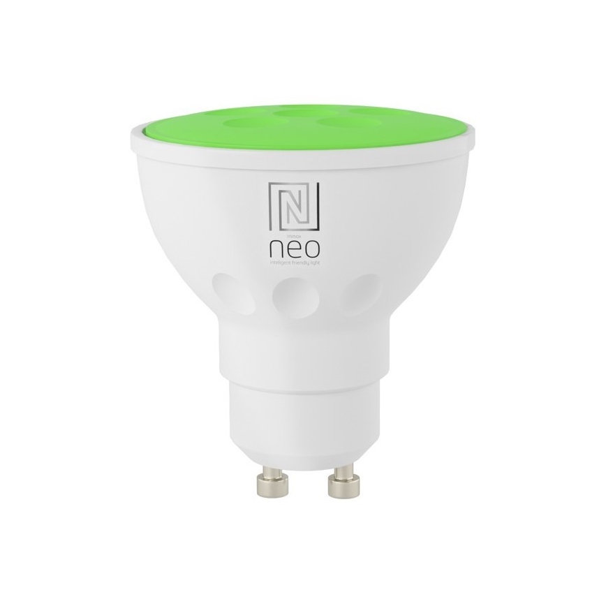 Immax NEO 07724CDO - ZESTAW 3x LED RGB+CCT Żarówka ściemnialna GU10/6W/230V 2700-6500K Wi-Fi Tuya + pilot zdalnego sterowania