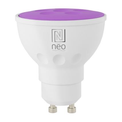 Immax NEO 07724CDO - ZESTAW 3x LED RGB+CCT Żarówka ściemnialna GU10/6W/230V 2700-6500K Wi-Fi Tuya + pilot zdalnego sterowania