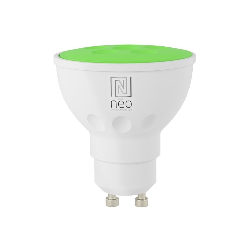 Immax NEO 07724L - LED RGB+CCT Żarówka ściemnialna GU10/4,8W/230V 2700K Wi-Fi Tuya