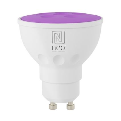 Immax NEO 07724L - LED RGB+CCT Żarówka ściemnialna GU10/4,8W/230V 2700K Wi-Fi Tuya