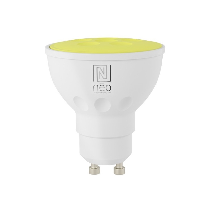 Immax NEO 07724L - LED RGB+CCT Żarówka ściemnialna GU10/4,8W/230V 2700K Wi-Fi Tuya