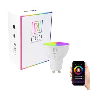 Immax NEO 07724L - LED RGB+CCT Żarówka ściemnialna GU10/4,8W/230V 2700K Wi-Fi Tuya