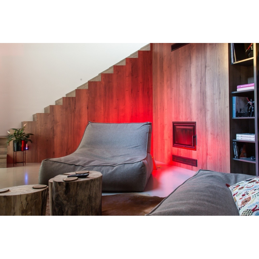 Immax NEO 07726L - LED RGB+CCT Taśma ściemnialna NEO LITE LED/24W/230V 5 m IP65 MUSIC Wi-Fi Tuya + pilot zdalnego sterowania