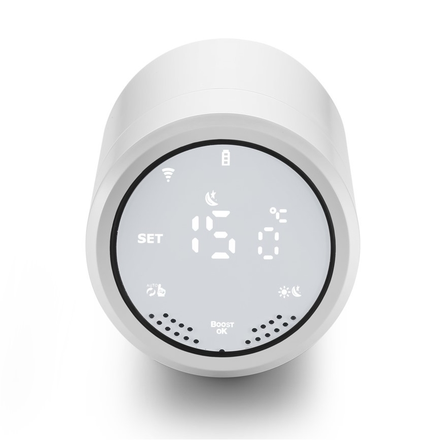 Immax NEO 07732C-SET 4x Głowica termostatyczna + BRIDGE PRO v3 2xAA/3V Wi-Fi Tuya