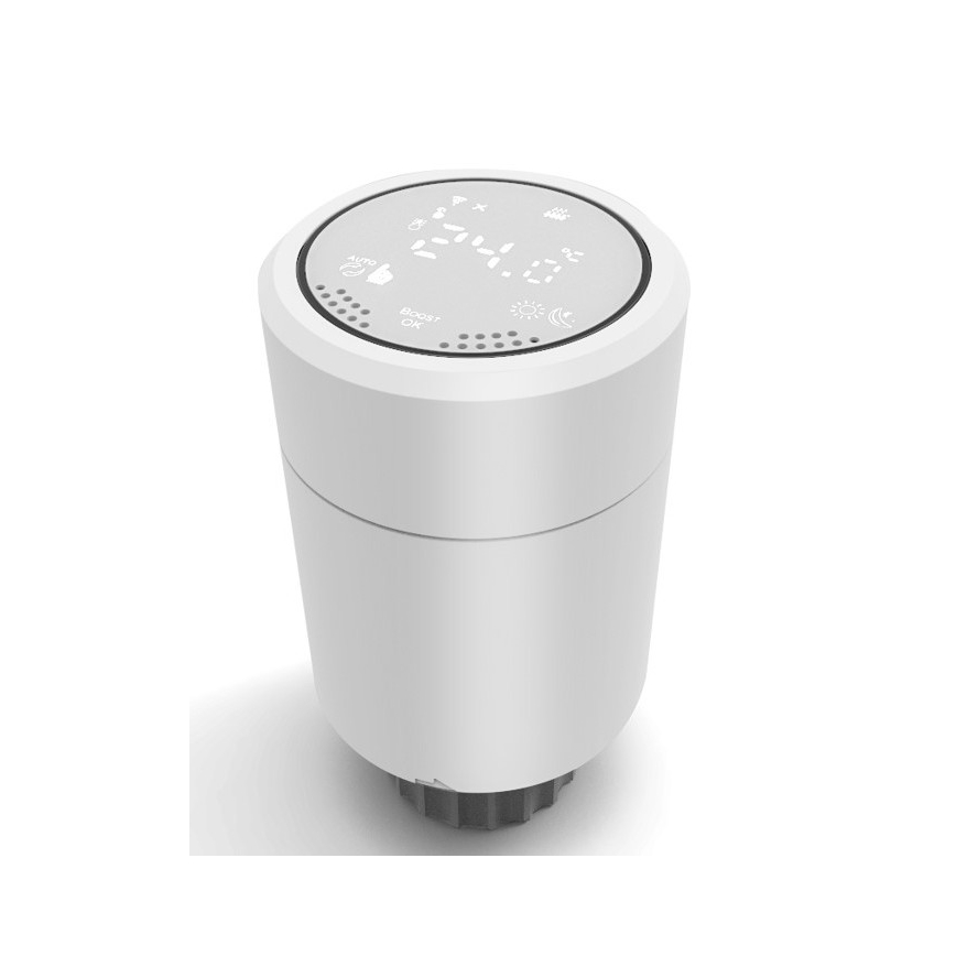 Immax NEO 07732C-SET 4x Głowica termostatyczna + BRIDGE PRO v3 2xAA/3V Wi-Fi Tuya