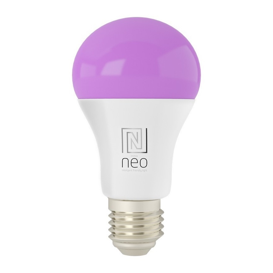 Immax NEO 07733C - ZESTAW 3x LED RGB+CCT Żarówka ściemnialna NEO LITE E27/11W/230V 2700 - 6500K Wi-Fi Tuya