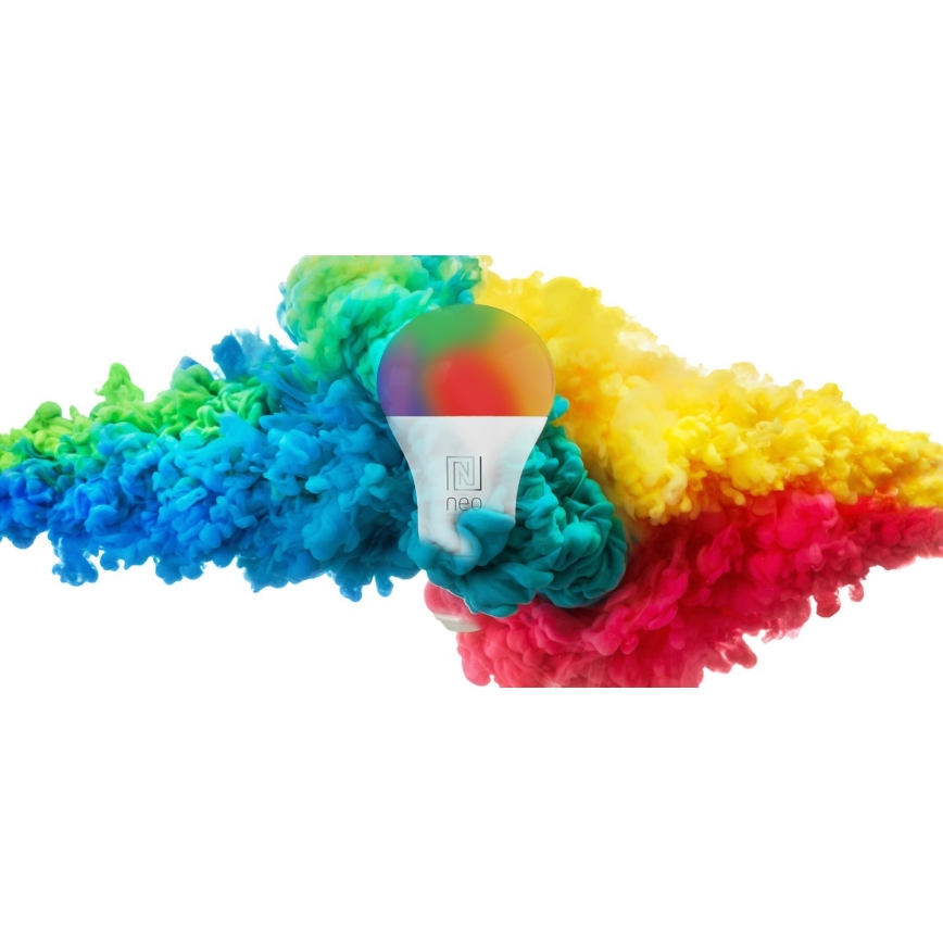 Immax NEO 07733L - LED RGB+CCT Żarówka ściemnialna NEO LITE E27/11W/230V 2700 - 6500K Wi-Fi Tuya