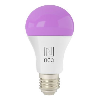 Immax NEO 07733L - LED RGB+CCT Żarówka ściemnialna NEO LITE E27/11W/230V 2700 - 6500K Wi-Fi Tuya