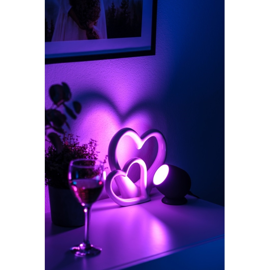 Immax NEO 07739L - LED RGB+CCT Ściemnialna lampa stołowa ATMOSPHERE LED/3W/5V Wi-Fi Tuya
