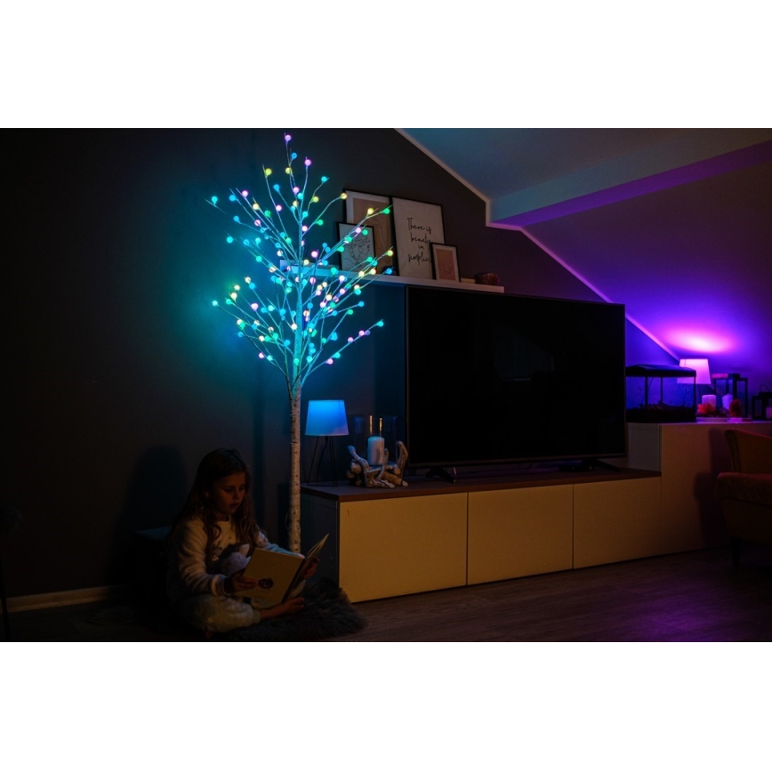 Immax NEO 07750L - LED RGB+CW ściemnialna zewnętrzna dekoracja świąteczna NEO LITE LED/7,2W/230V 1,8m IP44 Wi-Fi Tuya choinka