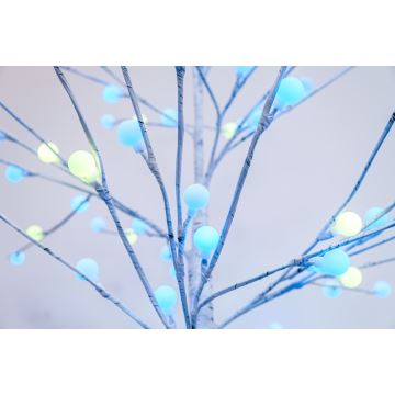 Immax NEO 07750L - LED RGB+CW Ściemnialna zewnętrzna dekoracja bożonarodzeniowa  NEO LITE LED/7,2W/230V 1,8m IP44 Wi-Fi Tuya drzewo