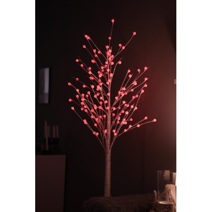 Immax NEO 07750L - LED RGB+CW Ściemnialna zewnętrzna dekoracja bożonarodzeniowa  NEO LITE LED/7,2W/230V 1,8m IP44 Wi-Fi Tuya drzewo