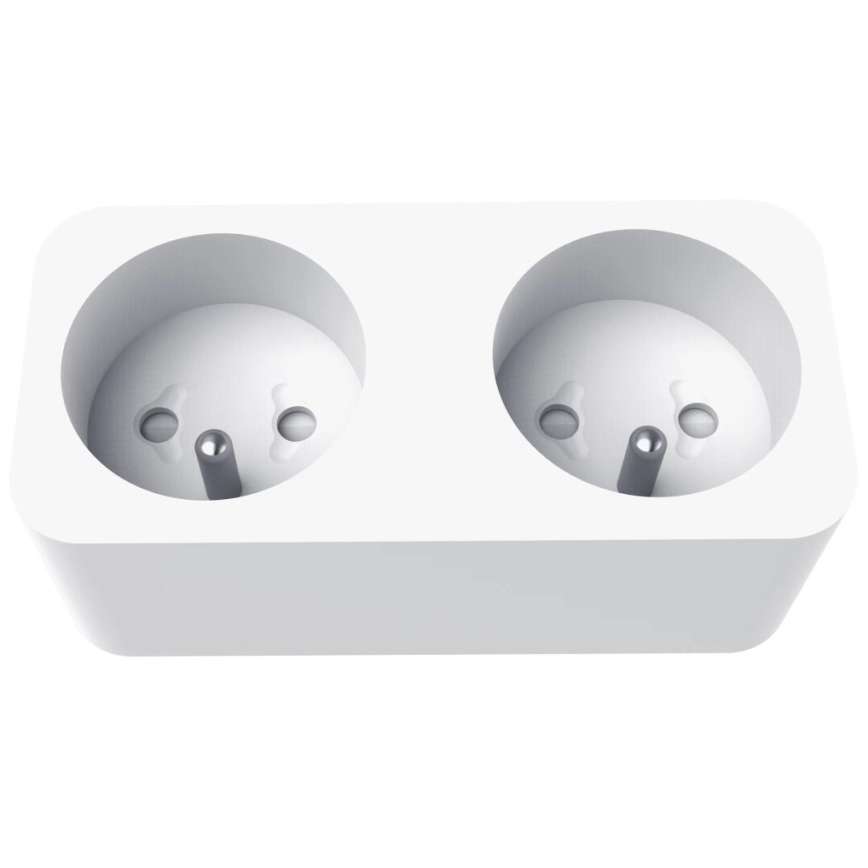 Immax NEO 07751L - Rozgałęźnik gniazdkowy NEO LITE 2x16A/230V Wi-Fi Tuya
