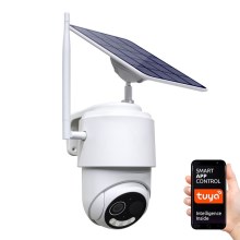 Immax NEO 07754L - Inteligentna solarna kamera zewnętrzna z czujnikiem FULL HD 9000mAh Wi-Fi Tuya IP65
