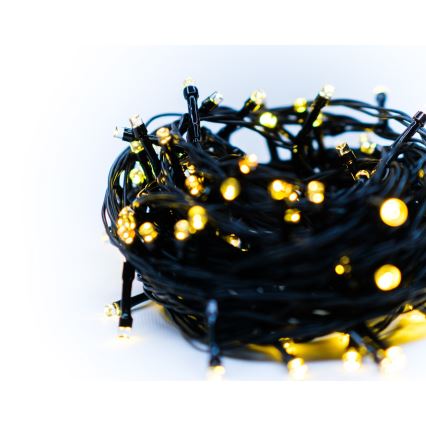 Immax NEO 07755L - ściemnialny zewnętrzny łańcuch świetlny LED NEO LITE, 400 diod LED, 8 funkcji, 43 m, IP44, Wi‑Fi Tuya, ciepła biała