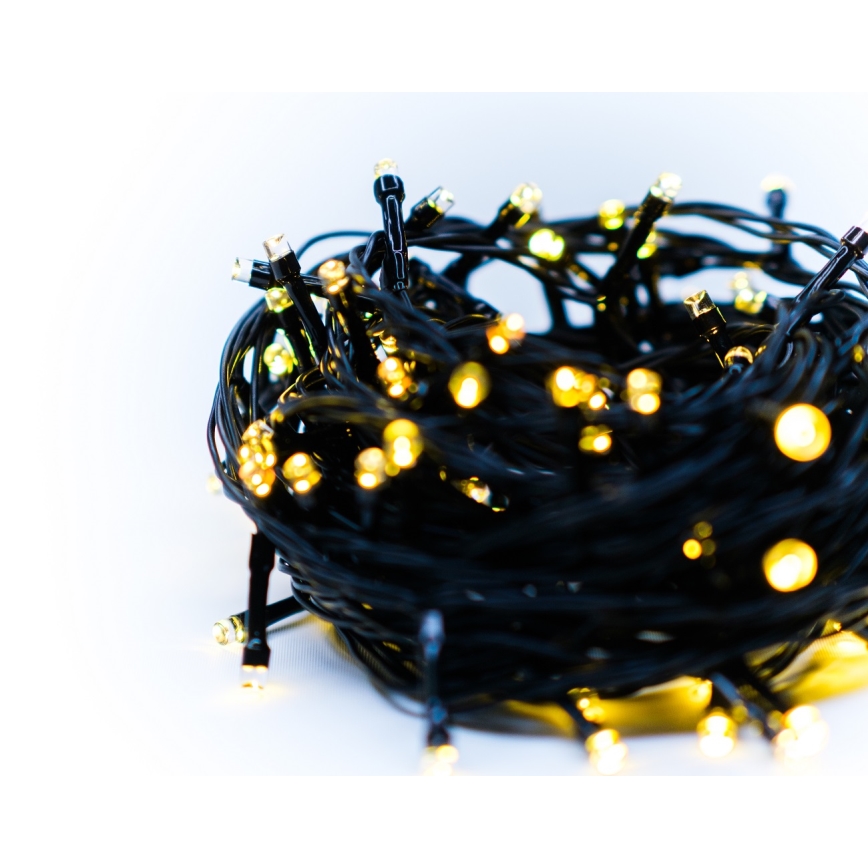 Immax NEO 07755L - ściemnialny zewnętrzny łańcuch świetlny LED NEO LITE, 400 diod LED, 8 funkcji, 43 m, IP44, Wi‑Fi Tuya, ciepła biała