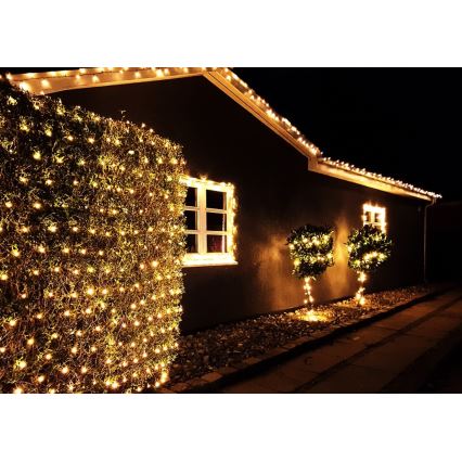 Immax NEO 07756L - ściemnialny zewnętrzny łańcuch świetlny LED NEO LITE 400xLED/10 funkcji 43m IP44 Wi-Fi Tuya wielokolorowy