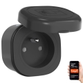 Immax NEO 07774L - Inteligentne gniazdko zewnętrzne NEO LITE 3680W/230V/16A IP44 Wi-Fi Tuya