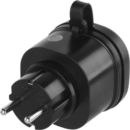 Immax NEO 07787L - Inteligentne gniazdo zewnętrzne NEO LITE 3680W/230V/16A IP44 Wi-Fi Tuya SCHUKO