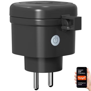 Immax NEO 07787L - Inteligentne gniazdo zewnętrzne NEO LITE 3680W/230V/16A IP44 Wi-Fi Tuya SCHUKO