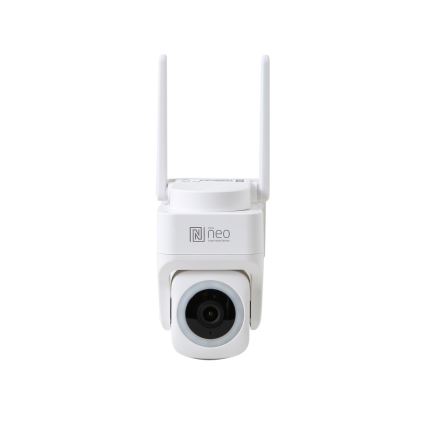 Immax NEO 07793L - Inteligentna kamera zewnętrzna z czujnikiem CUBE 4MP 5V IP65 Wi-Fi Tuya
