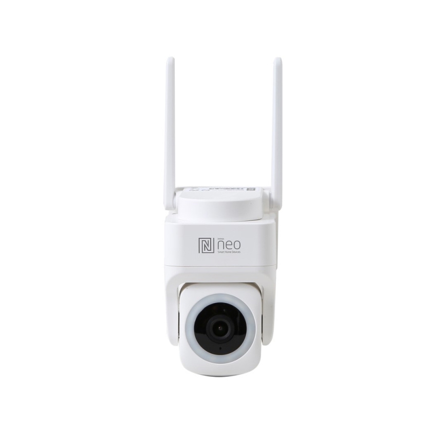Immax NEO 07793L - Inteligentna kamera zewnętrzna z czujnikiem CUBE 4MP 5V IP65 Wi-Fi Tuya