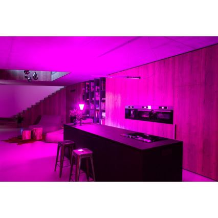 Immax NEO 07794CDO - ZESTAW 3x LED RGB+CCT ściemnialne żarówki E27/14W/230V 2700K-6500K Tuya Wi-Fi + pilot zdalnego sterowania