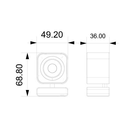 Immax NEO 07796L-Inteligentny wewnątrz kamera z czujnikiem LITTLE CUBE 3MP 5V Wi-Fi Tuya