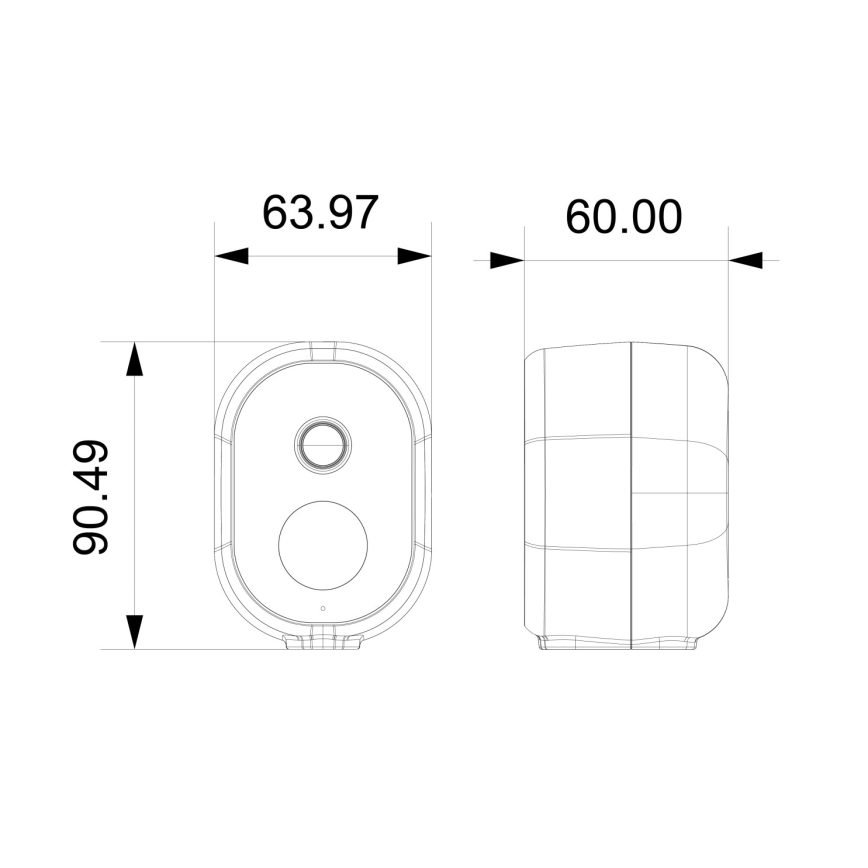 Immax NEO 07802L - Smart zewnętrzna kamera solarna z czujnikiem BARREL 5000 mAh Wi-Fi Tuya IP65