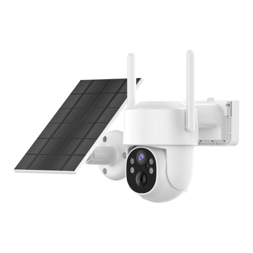 Immax NEO 07804L - Inteligentna zewnętrzna kamera solarna z czujnikiem 9000 mAh Wi-Fi Tuya IP65