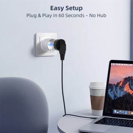 Immax NEO 07812L - Inteligentne gniazdko E 3500 W Tuya Wi-Fi