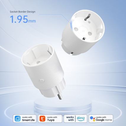 Immax NEO 07813L - Inteligentne gniazdko F 3500W Tuya Wi-Fi