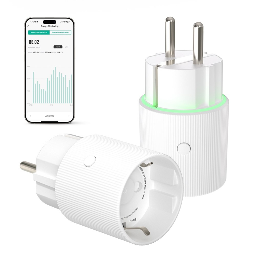 Immax NEO 07813L - Inteligentne gniazdko F 3500W Tuya Wi-Fi
