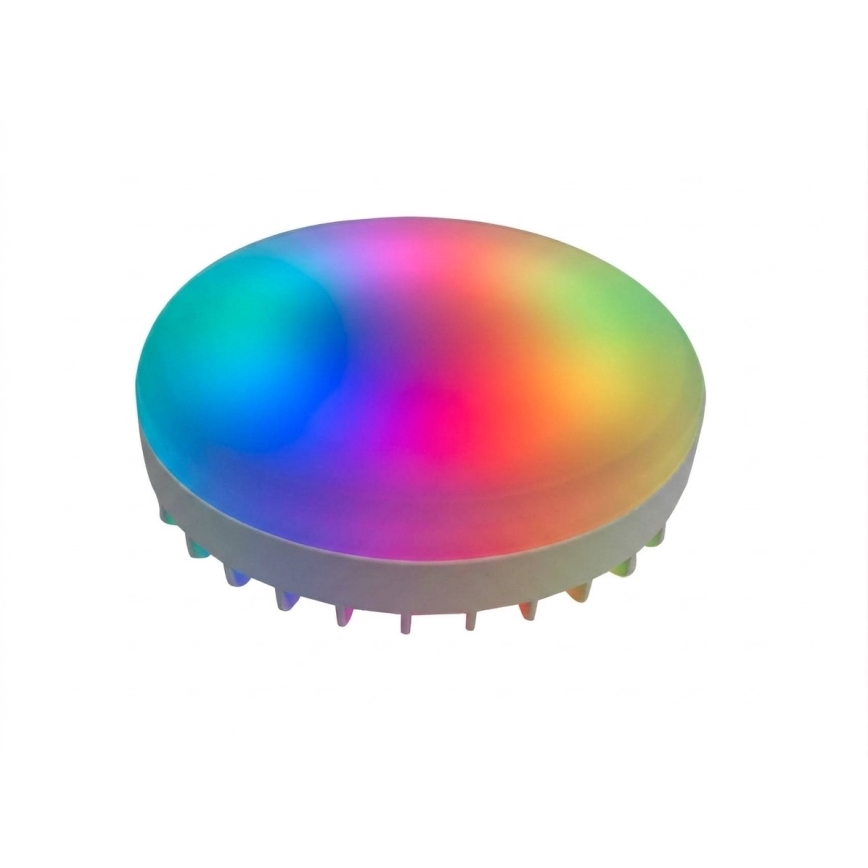 Immax NEO 07816L - LED RGB+CCT ściemnialna żarówka GX53/10W/230V 2700-6500K Wi-Fi Tuya
