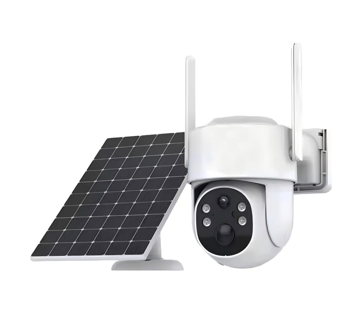 NEO 07820L - Inteligentna zewnętrzna kamera solarna z czujnikiem i akumulatorem 6000 mAh, klasa ochrony IP65