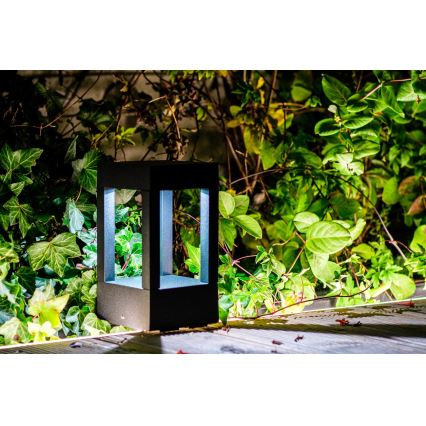 Immax NEO 07902L - LED RGB+CCT Ściemnialna lampa zewnętrzna NEO LITE CUBE LED/10W/230V 2700-6500K IP67 Wi-Fi Tuya czarne