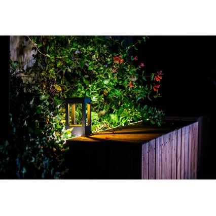 Immax NEO 07902L - LED RGB+CCT Ściemnialna lampa zewnętrzna NEO LITE CUBE LED/10W/230V 2700-6500K IP67 Wi-Fi Tuya czarne