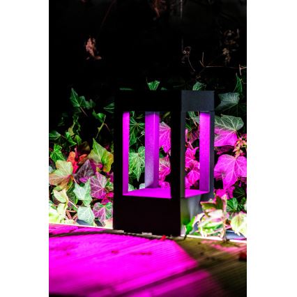 Immax NEO 07902L - LED RGB+CCT Ściemnialna lampa zewnętrzna NEO LITE CUBE LED/10W/230V 2700-6500K IP67 Wi-Fi Tuya czarne