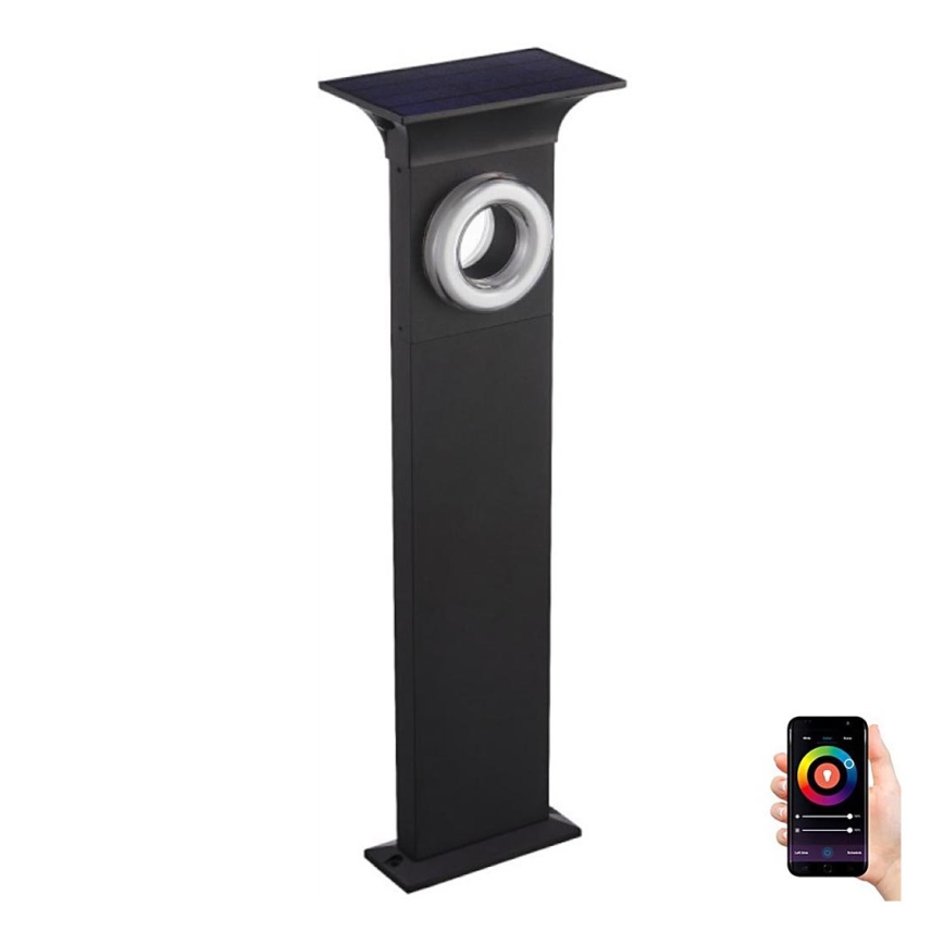 Immax NEO 07904L - LED RGB+CW/W Ściemnialna lampa solarna ANEL LED/2W/5V IP54 Tuya 2000 mAh