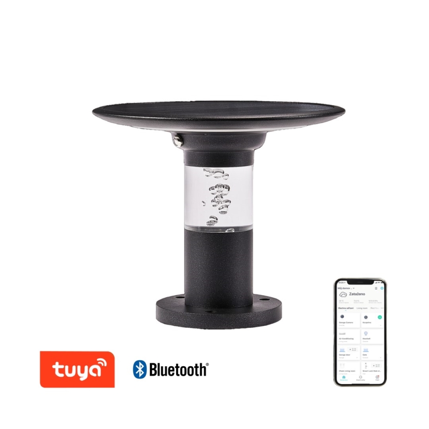 Immax NEO 07908L - LED RGB+CW/W Ściemnialna lampa solarna LED/2W/5V IP54 Tuya 4000 mAh