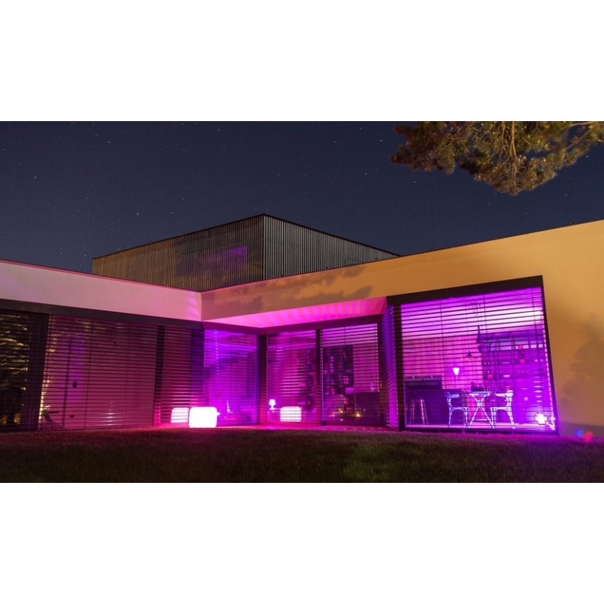 Immax NEO - 2xLED RGB Ściemnialna żarówka E27/8,5W/230V + pilot ZigBee