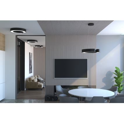 Immax NEO 7133 - LED SMART Plafon ściemnialny CÉČKO LED/52W/230V + pilot zdalnego sterowania 60 cm Tuya ZigBee